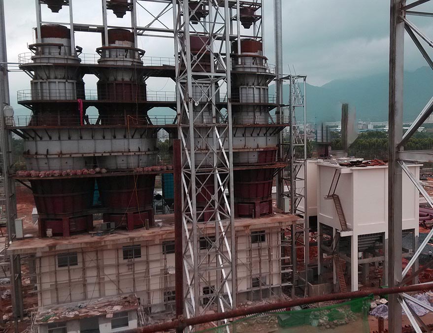 標(biāo)準(zhǔn)雙膛窯生產(chǎn)